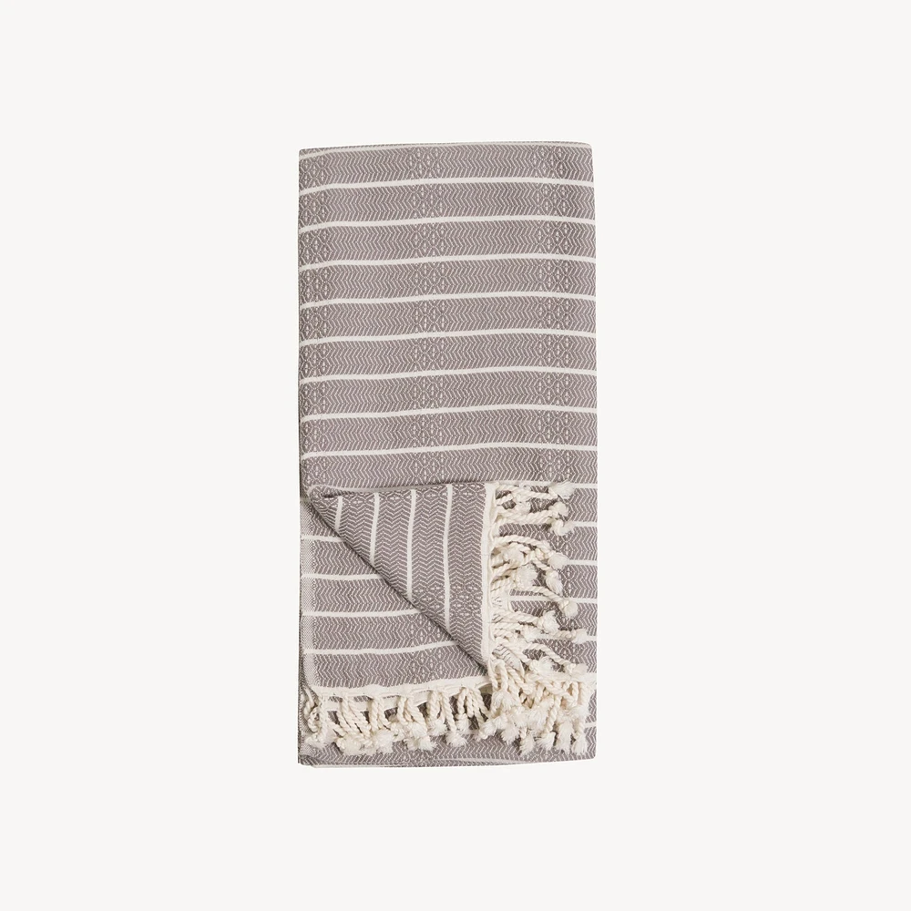 Striped Bamboo Towel