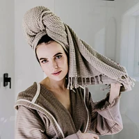 Stonewashed Waffle Towel