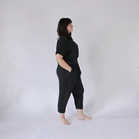 Crinkle Slouchy Pants