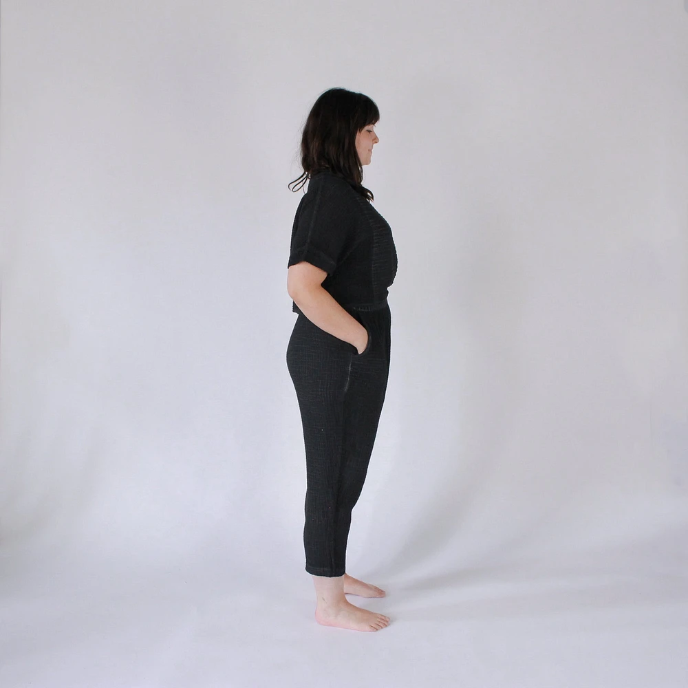 Crinkle Slouchy Pants