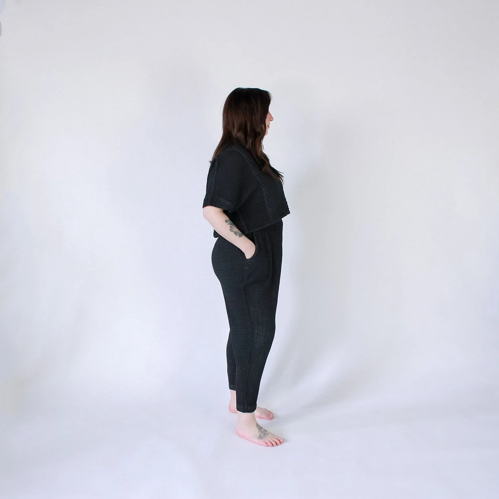 Crinkle Slouchy Pants