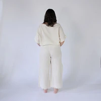 Crinkle Shirt Blouse