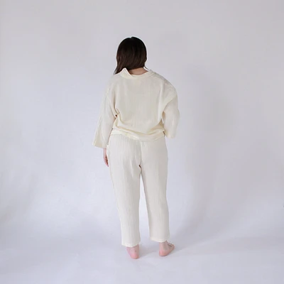 Crinkle Slouchy Pants