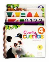 Pack Cuenta trazos 2, Cuenta cuentos lectura y escritura + Cuenta cuentas 4 años