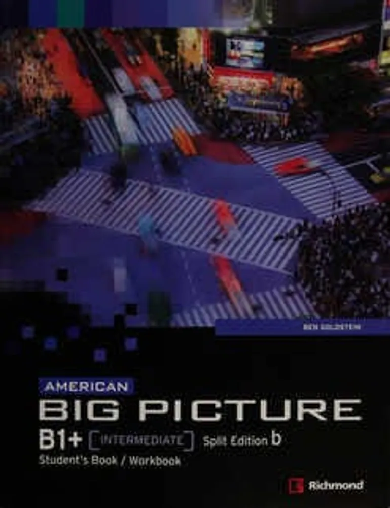 American Big Picture B1+ Intermediate Student's Book and Workbook