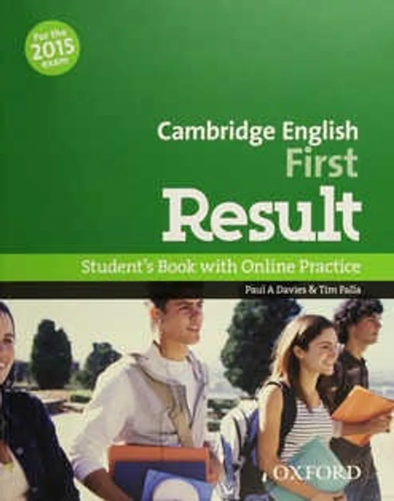 CAMBRIDGE ENGLISH FIRST RESULT STUDENTS BOOK WITH ONLINE PRACTICE