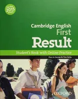 CAMBRIDGE ENGLISH FIRST RESULT STUDENTS BOOK WITH ONLINE PRACTICE