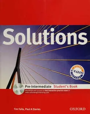 SOLUTIONS PRE INTERMEDIATE STUDENTS BOOK C/CD