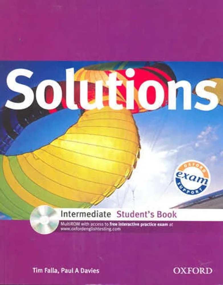 SOLUTIONS INTERMEDIATE STUDENTS BOOK C/MULTIROM