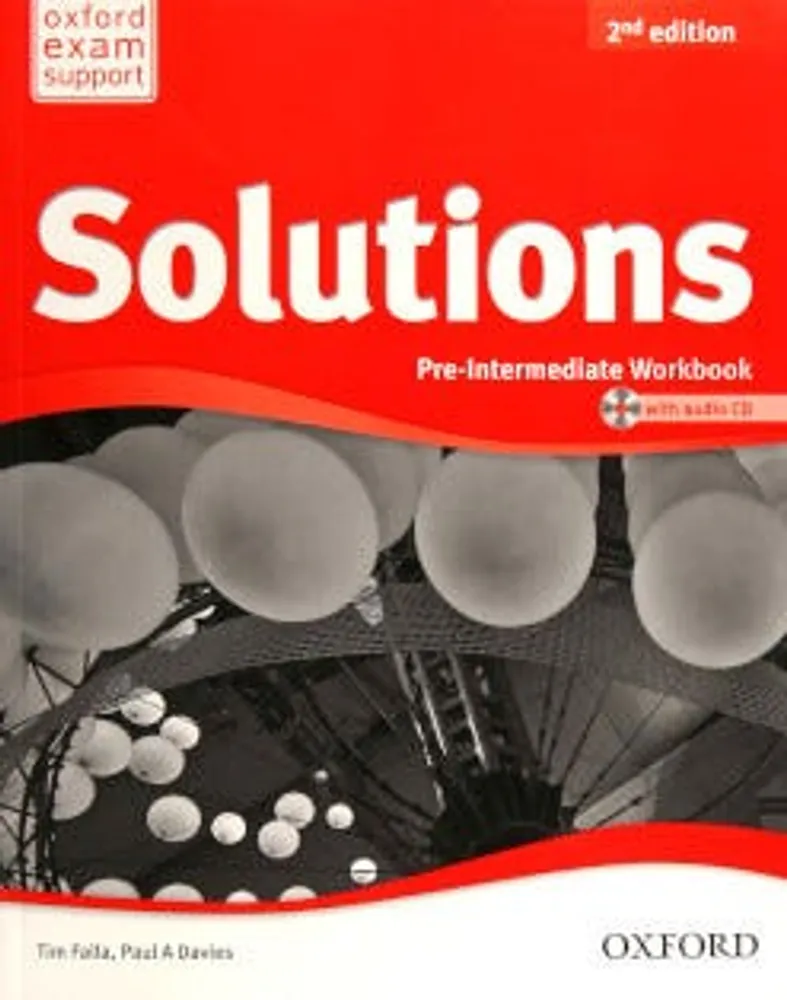 SOLUTIONS PRE INTERMEDIATE WORKBOOK C/CD