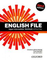 English file upper-intermediate workbook without key