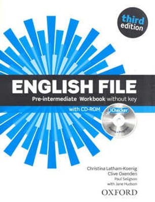 ENGLISH FILE PRE INTERMEDIATE WORKBOOK WITHOUT KEY C/CD ROM