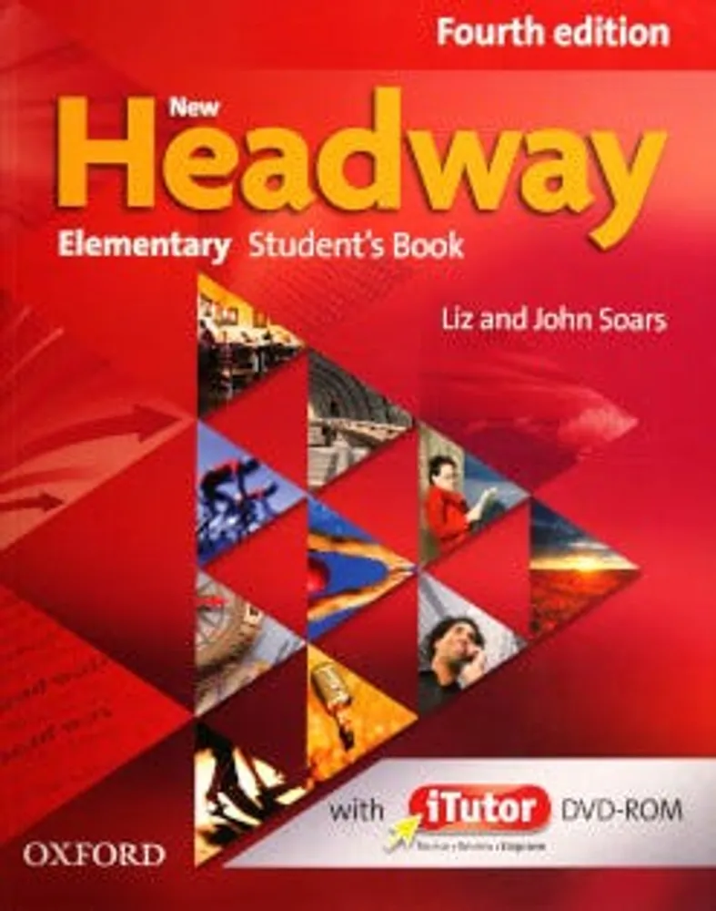 NEW HEADWAY ELEMENTARY STUDENTS BOOK C/DVD ROM