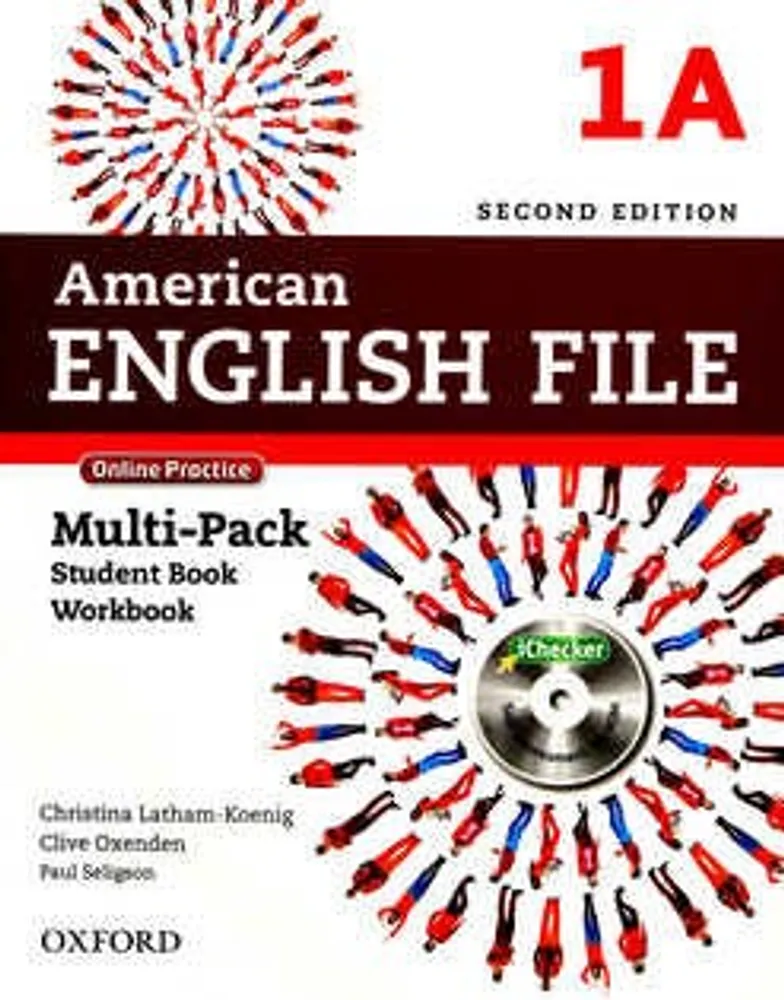 American english file 1A Multi-pack student book workbook