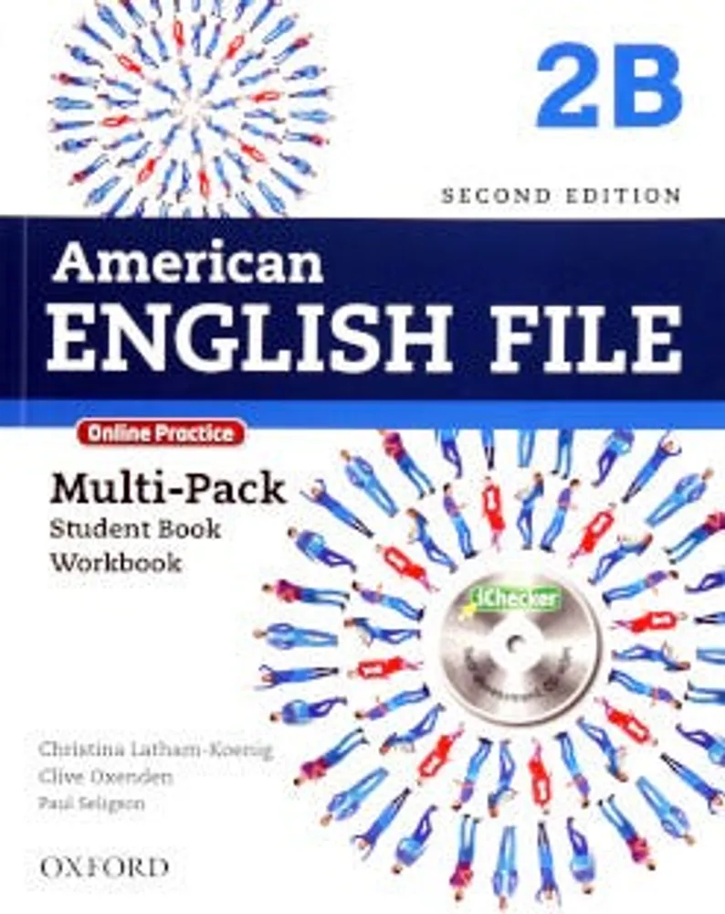 American English File 2B Multi-Pack Student Book and Workbook