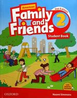 American family and friends 2 student book with digital package