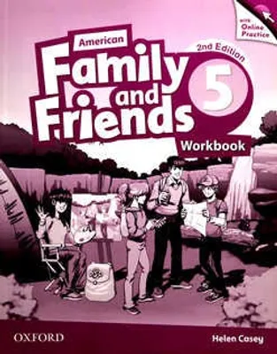 American family and friends workbook with online practice