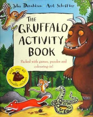 THE GRUFFALO ACTIVITY BOOK WITH OVER 40 REUSABLE STICKERS
