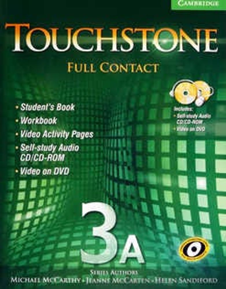 Touchstone Full Contact 3A Student’s Book and Workbook + 2 CDs