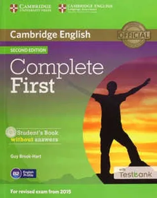 Complete First 2ed Student's Book without Answers with CD-ROM and Testbank