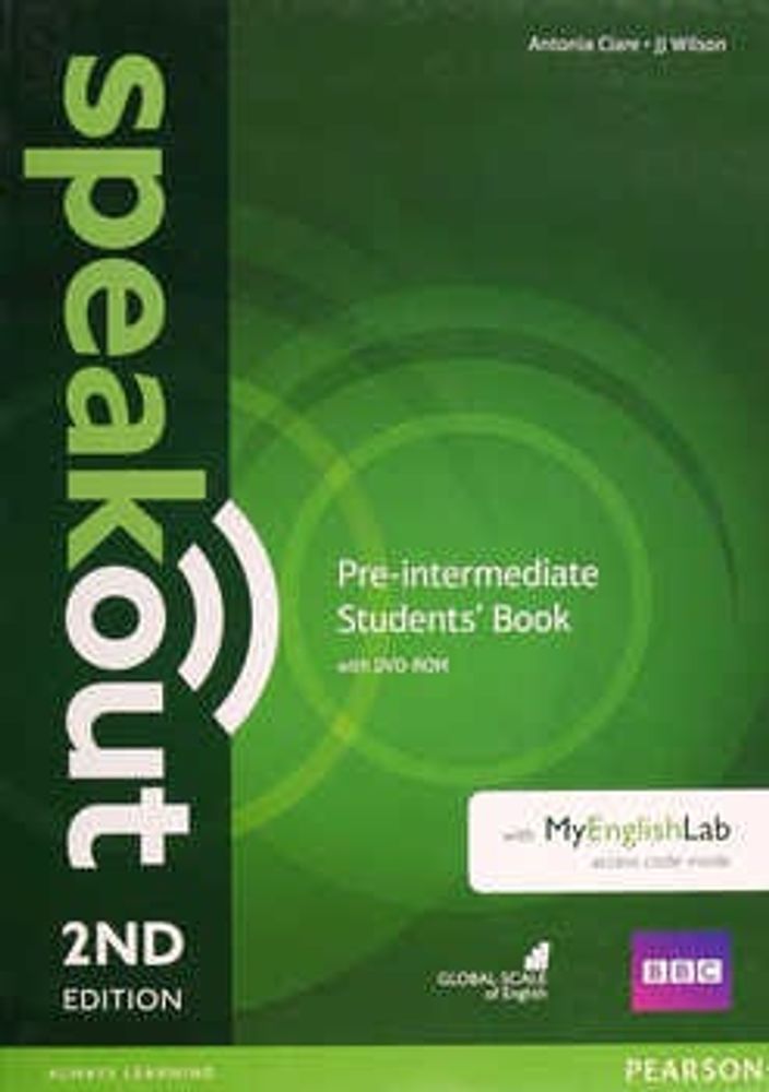 Speakout Pre-Intermediate Students' Book + MyEnglishLab