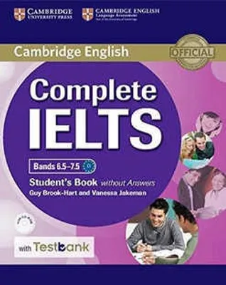 Cambridge English Complete IELTS Bands 6.5-7.5 Student's Book without Answers with CD-ROM and Testbank