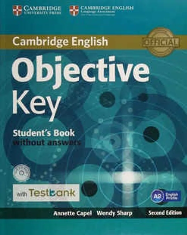 Objective key student book A2 with testbank without answers