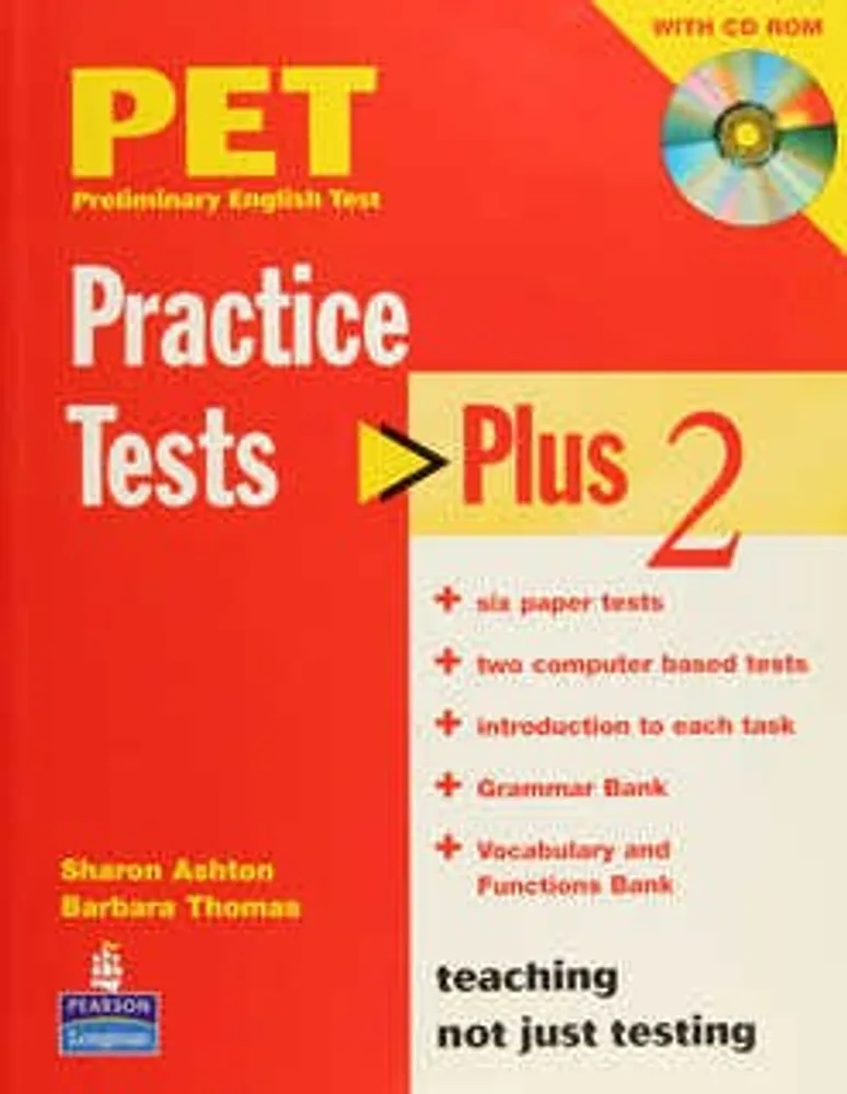 PET PRACTICE TESTS PLUS 2  WITH CD ROM