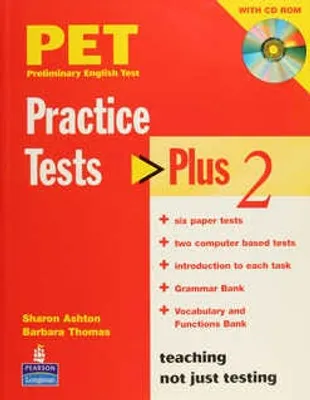 PET PRACTICE TESTS PLUS 2  WITH CD ROM