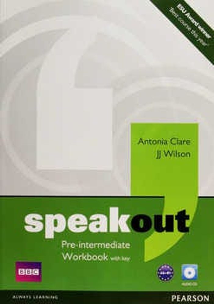 Speak out Pre-intermediate Workbook with key