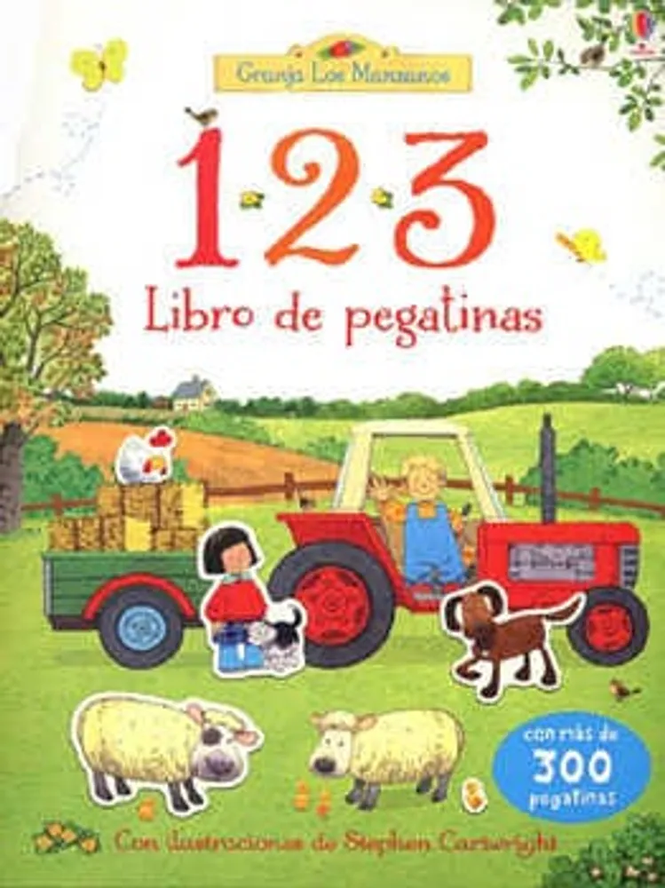 1 2 3 Libro de pegatinas