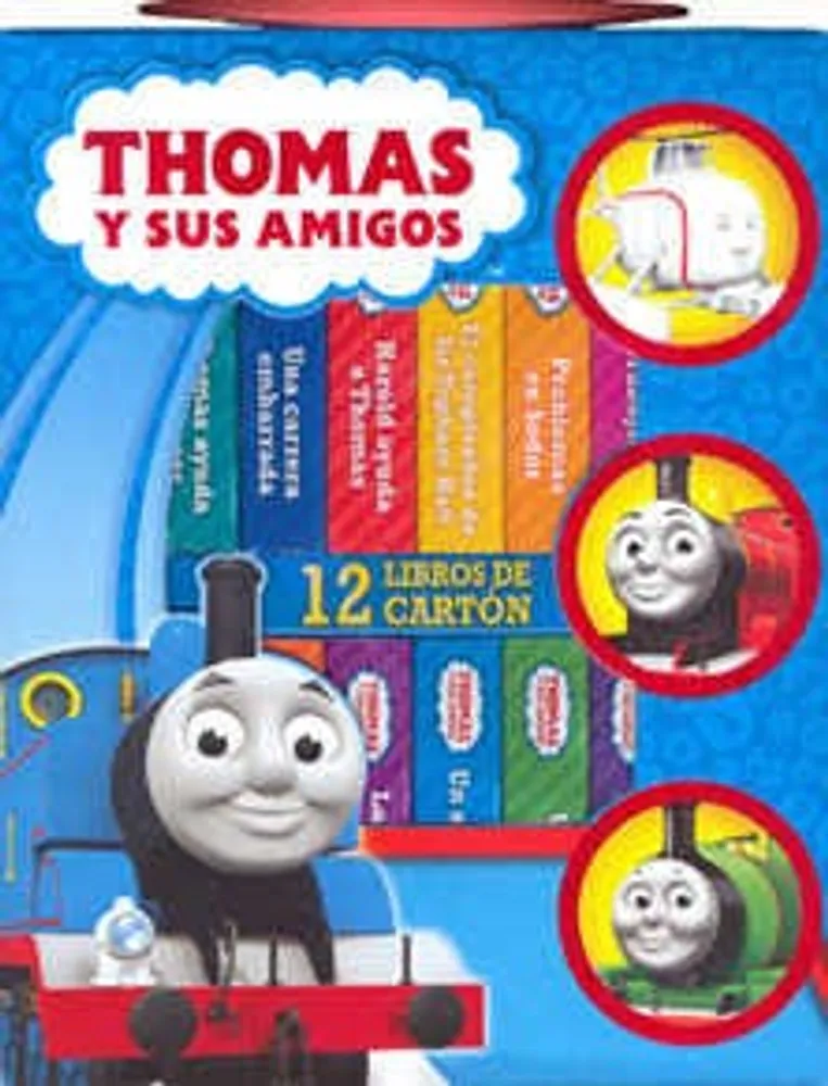 THOMAS Y SUS AMIGOS 12 LIBROS DE CARTON