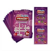 MidiEnglish Primary 3A + 3B Grammar + Speaking and Writing + Assessment book + Workbook + Cd + Storybook