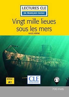 Vingt mille lieues sous les mers 2018 N A1 Livre + Audio telecharg  Lec CLE en FF