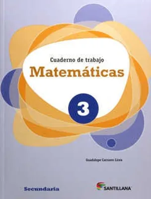 Matemáticas Cuaderno de trabajo