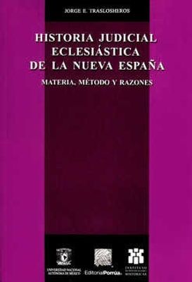 Historia judicial eclesiástica de la Nueva España