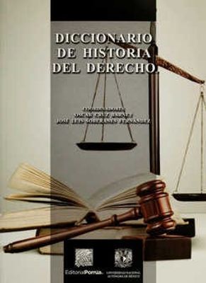 Diccionario de historia del derecho