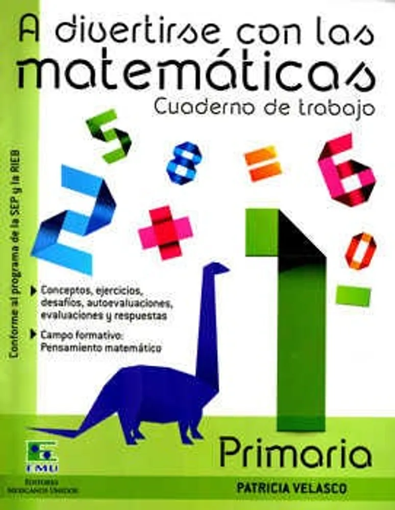 A divertirse con las matemáticas Cuaderno de trabajo