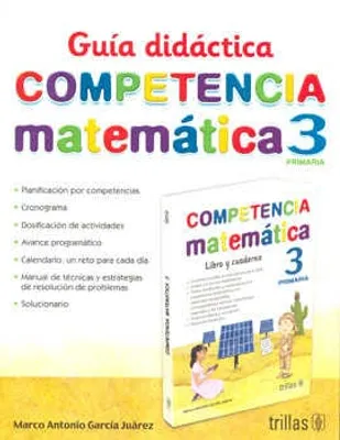 GUIA DIDACTICA COMPETENCIA MATEMATICA 3 PRIMARIA