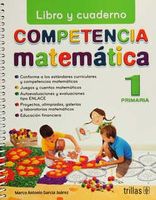 Competencia Matemática 1 Primaria : Libro y cuaderno