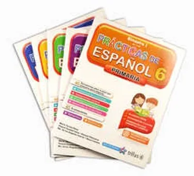 Prácticas de Español primaria paquete de cinco cuadernillos uno por bimestre