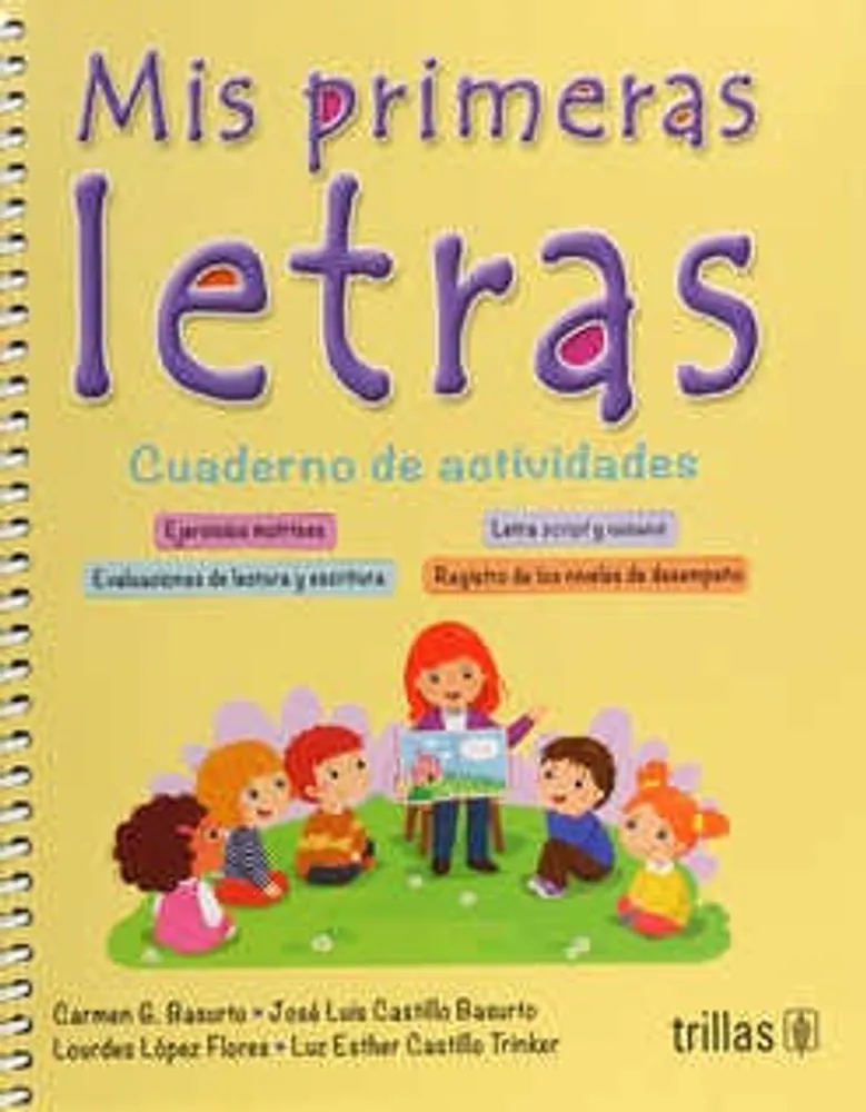 Mis primeras letras cuaderno de actividades