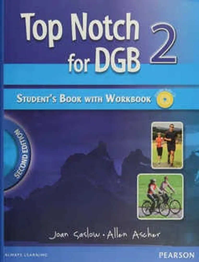 TOP NOTCH FOR DGB 2 STUDENTS BOOK WITH WORKBOOK C/CD