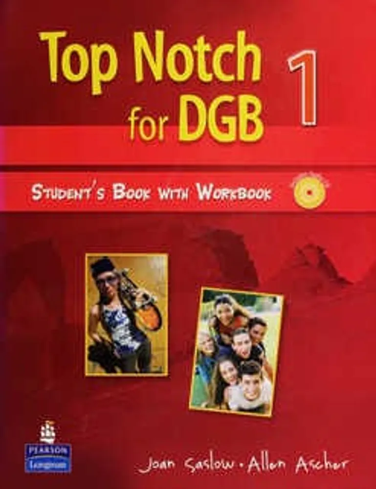 TOP NOTCH 1 FOR DGM STUDENTS BOOK WITH WORKBOOK C/CD