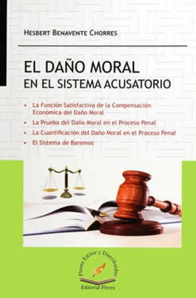 El daño moral en el sistema acusatorio