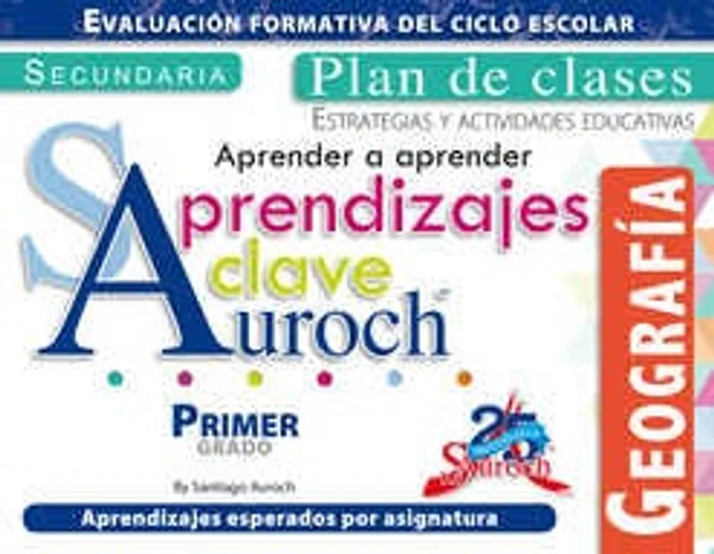 Aprender a aprender Plan de Clases Aprendizajes Clave Geografía Primer Grado