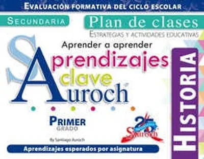 Aprender a aprender Plan de Clases Aprendizajes Clave Historia Primer Grado