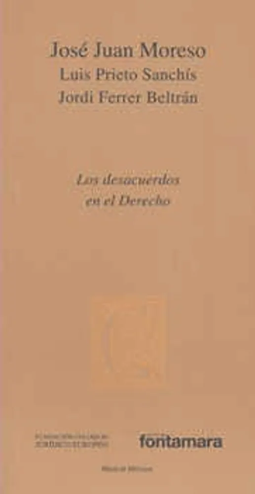 Los desacuerdos en el derecho