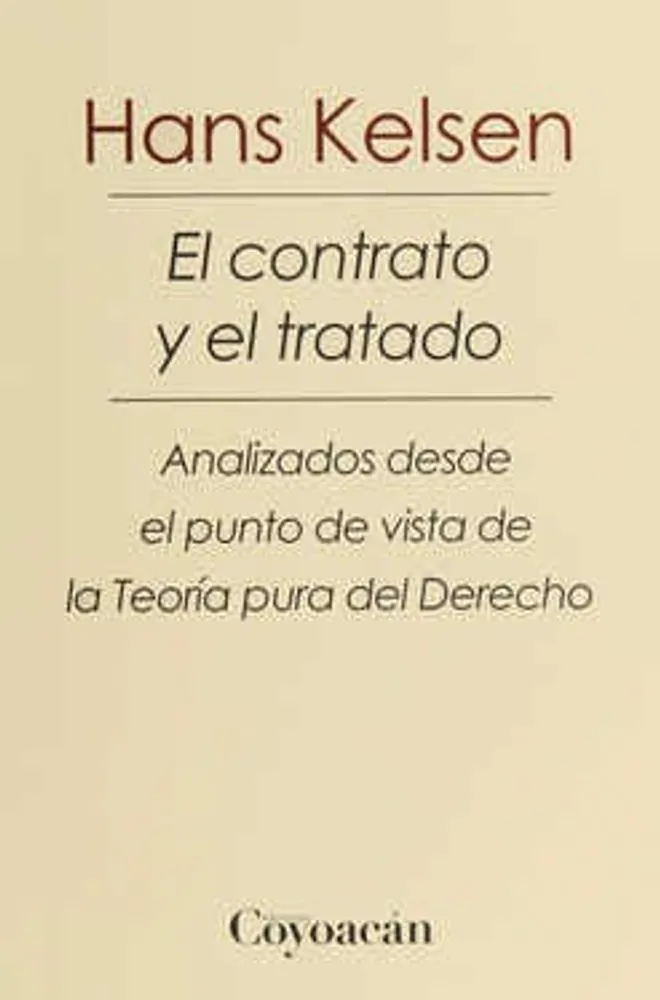 El contrato y el tratado