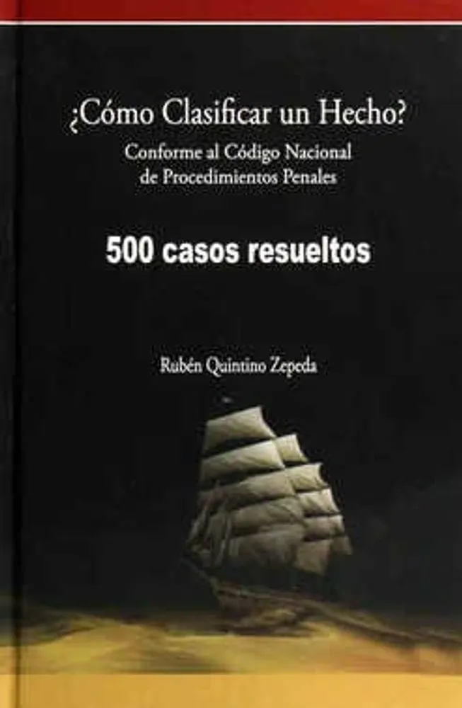 ¿Cómo clasificar un hecho? Conforme al Código Nacional de Procedimientos Penales